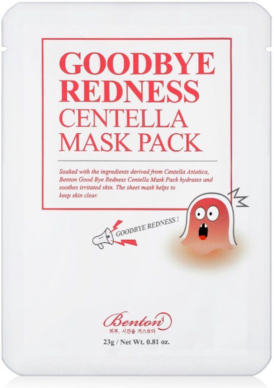 Benton Gezichtsmasker Benton Goodbye Redness Centella (23 g)