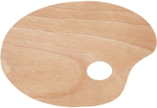 Creotime Houten Verfpalet 20x30 cm