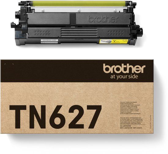 Brother TN-627Y Yellow Toner Cartridge