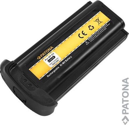 PATONA Battery for Canon NP-E3 EOS-1D Mark II EOS-1Ds Mark II EOS-1Ds