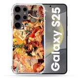 Cokitec Samsung Galaxy S25 Hoesje - Manga One Piece Nakama