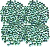 Funny Fashion Speelgoed knikkers - Cat Eye - 1000 pièces - Verre - 16 mm - Vert