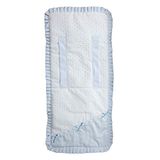 Babyline Love lichtgewicht matras voor kinderwagen, blauw