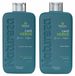 Natureza Set Café Vert Kératine Lissage de Cheveux 2X1000ml