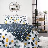 TODAY Tweepersoonsbedset - Sunshine - 220 x 240 cm - Katoen - Meerkleurig