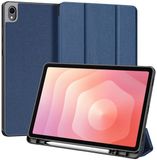 Dux Ducis Domo Samsung Galaxy Tab S11 Hoes Tri-Fold Book Case Blauw