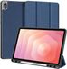 Dux Ducis Domo Samsung Galaxy Tab S11 Hoes Tri-Fold Book Case Blauw