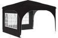 vidaXL - Pop-up Feesttent - 290 x 290 x 245 cm - Zwart
