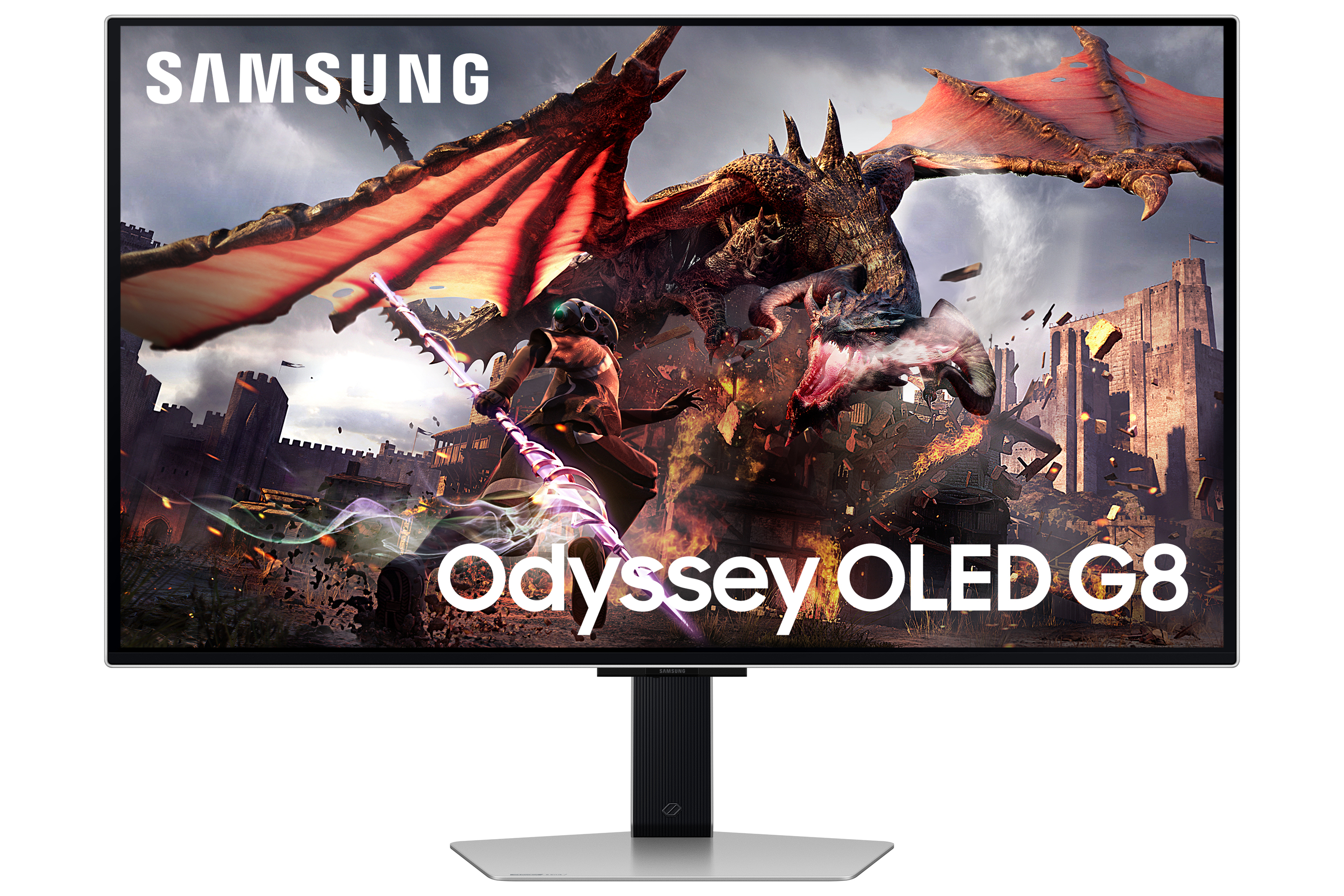 Samsung 32&#34; Odyssey OLED G8 Gaming Monitor - 4K, 240Hz, OLED, HDR, Smart TV