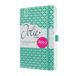 SIGEL 7J127 Wochenkalender Jolie 2027, ca. A5, Mint Green, Hardcover