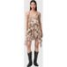 AllSaints Cavarly Mini Dress Oceano Soft Pink Taille: 34