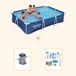 Bestway Rechthoekig Steel Pro Zwembad - 300 x 201 x 66 cm - Blauw