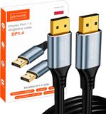Zenwire DisplayPort naar DisplayPort - Zenwire ZC-15 - 8K@60Hz - Dynamic HDR - DP kabel - 32.4 Gbps - Compatibel met Windows, Linux, Mac, Android - 2 meter