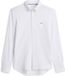 Tommy Hilfiger Heren Lange Mouw Shirt Wit Katoen M