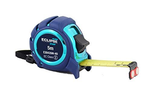 Eclipse Tools Heavy Duty Soft Feel Tape Measure - 5 m - 5012095616849