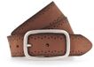 MUSTANG Leren riem Woman's Belt 3.5 W85 Cognac bruine