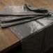 Unique Living Glamour tafelkleed 150x250cm antraciet