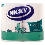Nicky Fashion 4 rollen toiletpapier, 4-laags