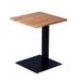 M2 Kollektion Bibi Bijzettafel, hout, wild eiken massief, 45x60x45