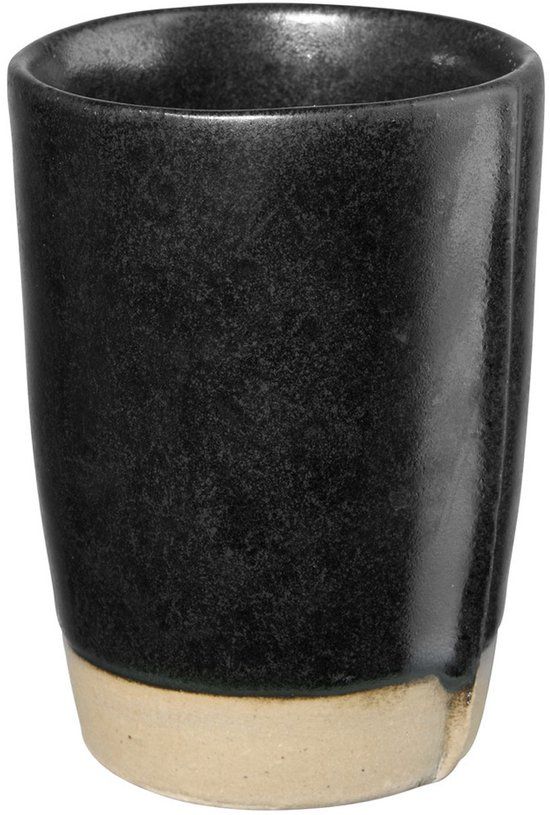 ASA Selection Verana Cappuccino-beker, donkere chocolade, Keramiek, Ø 7,5 cm