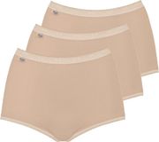 Sloggi Maxislip Basic+ Dames 3-Pack Huidskleurig Maat XXL