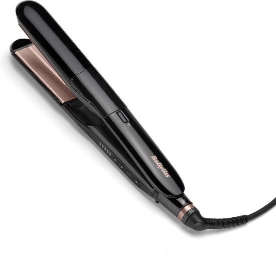 BaByliss Steam Smooth ST493E - Stijltang met stoomfunctie - Zwart