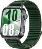 Strap-it Wave nylon bandje met klittenbandsluiting - donkergroen