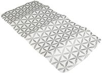 Spirella Rania Silver antislipmat 71 x 36 1210784 wit standaard