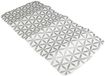 Spirella Rania Silver antislipmat 71 x 36 1210784 wit standaard