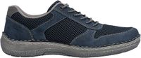 Rieker Morelia lage leren sneakers blauw heren 42