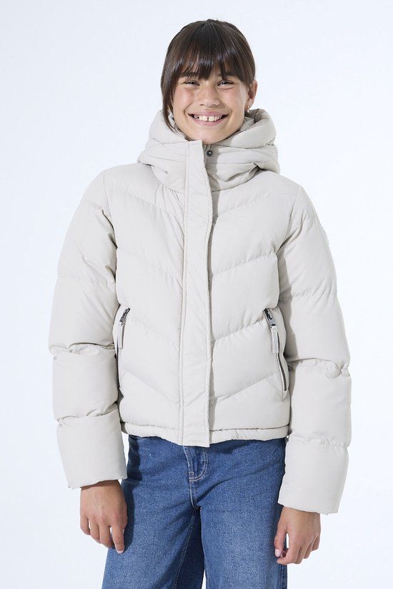 Garcia Meisjes Jas PG52010 Wit Polyester 140/146