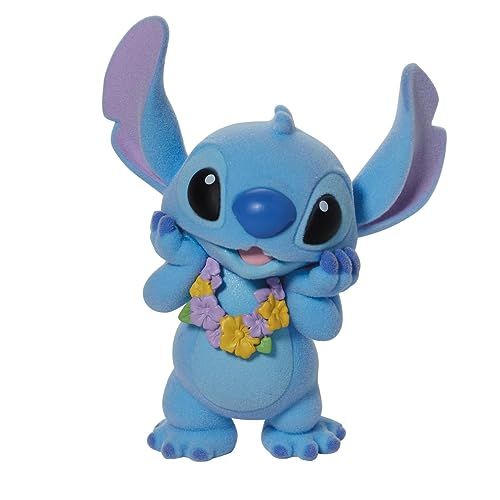 Enesco Grand Jester Studios - Disney's Stitch - Flocked Figurine