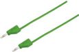 Voltcraft MSB-300 Meetsnoer Banaanstekker 4 mm Silicone 1.50 m Groen 1 stuk(s)