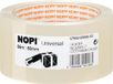 Pakband Nopi® Pakband Nopi® Pack 66 m x 50 mm, transparante set van 6 stuks