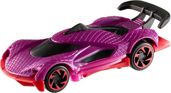Hot Wheels Let's Race in Actie! Speelgoedauto of -truck uit de Netflix serie met onthulling van verrassing (stijlen kunnen variëren)