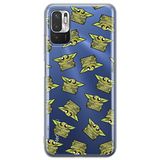 ERT GROUP Mobiel telefoonhoesje voor Xiaomi REDMI NOTE 10 5G / POCO M3 PRO - Star Wars Baby Yoda 008