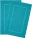 Hammetex Badmattenset (2 stuks), 100% Katoen, Turquoise