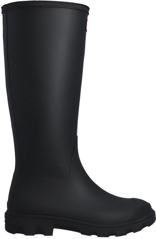 Hunter Downpour Tall Boot Unisex Regenlaarzen - Zwart - Maat 42
