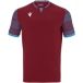 Macron Tureis Chemise Manches Courtes Homme - Bordeaux / Bleu Ciel | Taille : M