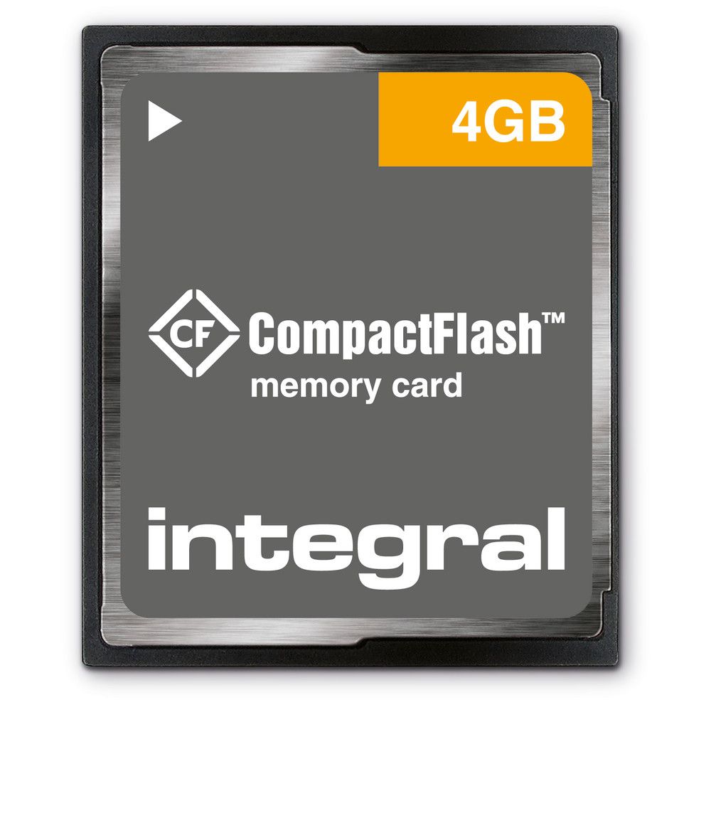 Integral INCF4GV2 CompactFlash - 4GB - Groen