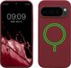 kwmobile telefoonhoesje geschikt voor Google Pixel 10 / Pixel 10 Pro - Hoesje met magneet compatibel met MagSafe - Smartphone case in bordeaux-violet