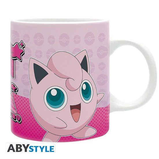Pokémon Jigglypuff Unisex Kop - meerkleurig - Standard