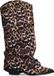 Sacha - Dames - Donkerblauwe denim cowboylaarzen met flap - Maat 37