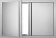 VEVOR Grilltoegangsdeur, 710 x 482 mm, Roestvrij Staal