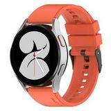Samsung Siliconen gesp bandje - Oranje - Galaxy watch 7 / Galaxy Watch FE - 40mm & 44mm