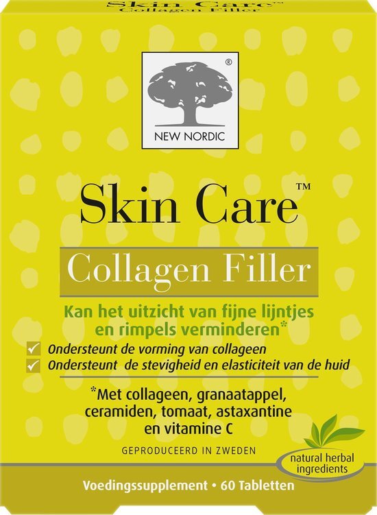 New Nordic Skin care collagen filler 60tab