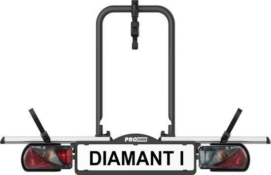 Pro-User Pro User Diamant 1 Fietsendrager - Trekhaak - 1 Fiets - Aluminium/Zwart