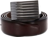 Vanzetti Leren Riem 35mm Leather Belt W80 Dark Brown Bruine
