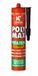 GRIFFON Poly Max Lijmkit Express Montagekit Zwart