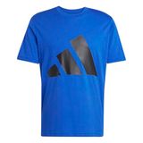 Adidas Essentials Big Logo T-shirt Blauw L